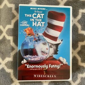 ⭐️3/20 Dr. Seuss’ The Cat in The Hat widescreen dvd movie